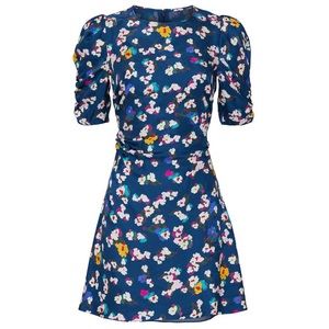 NWOT Tanya Taylor Silk Floral Dress- Size 14